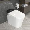 One Piece Smart Toilet With Built-in Bidet, Bidet Toilet With Heated Seat Warm Wash, Elongated Bidet Toilet With Self-Clean, Auto Sensor Flush