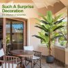 8.5ft Extra Tall Artificial Banana Tree, Fake Banana Leaf Plant , Perfect for Home Indoor Outdoor Patio Office Tropical Decor
