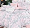 Lauren Damask 100% Cotton 3 Pcs Comforter Set